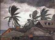 Winslow Homer Ouragan aux Bahamas oil